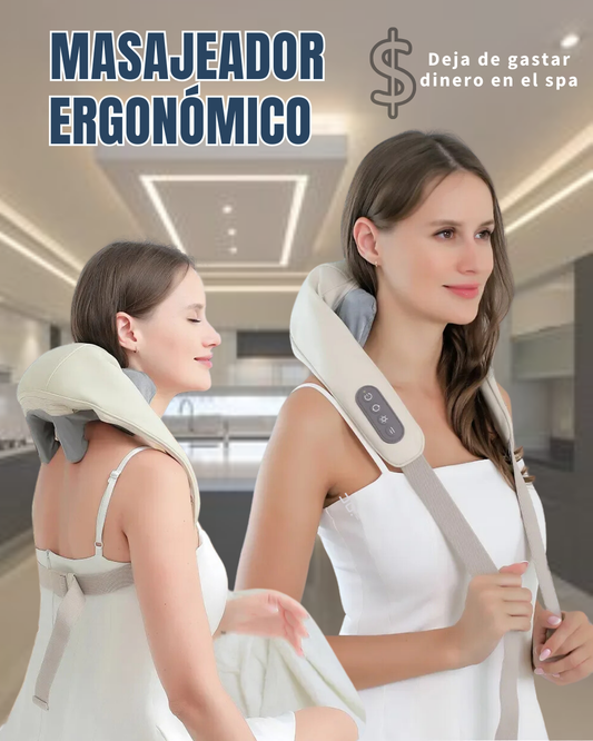 MASAJEADOR ERGONOMICO PORTATIL